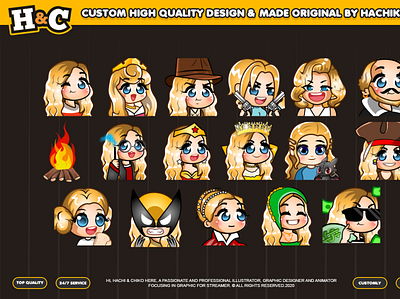 Custom emotes for twitch, youtube, discord and facebook custom emote twitch discord emote facebook emote loyalty badges sub badges sub emotes twitch sub emotes twitchemotes unique emote youtube emote