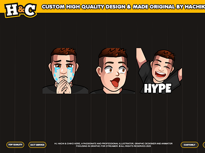 Custom emotes for twitch, youtube, discord and facebook custom emotes twitch discord emotes facebook emotes loyallty badges sub badges sub emotes twitch sub emotes twitchemotes unique emotes youtube emotes