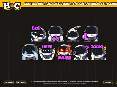Custom emotes for twitch, youtube, discord and facebook custom emotes twitch discord emotes facebook emotes loyalty badges sub badges sub emotes twitch emotes twitch sub emotes unique emotes youtube emotes
