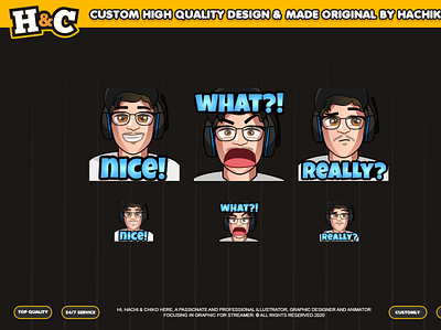 Custom emotes for twitch, youtube, discord and facebook custom emoji custom emotes custom emotes twitch cute emotes discord emotes emotes for twitch facebook emotes twitchemotesartist unique emotes youtube emotes