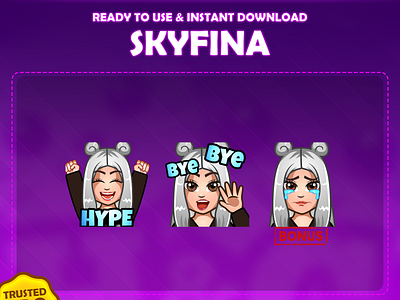 Custom emotes for twitch, youtube, discord and facebook