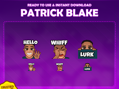 Custom emotes for twitch, youtube, discord and facebook