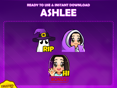 Custom emotes for twitch, youtube, discord and facebook blanket emotes custom twitch emotes cute emotes ghost emotes hi emotes purple emotes rip emotes twitch emotes witch hat emotes yellow text emotes