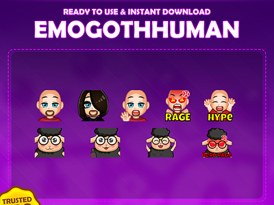 Custom emotes for twitch, youtube, discord and facebook black sheep emotes boys emotes custome twitch emotes emoghot emotes hype emotes nerd rage emotes rage emotes thumbs up emotes twitch emotes waving emotes