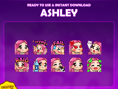 Custom emotes for twitch, youtube, discord and facebook