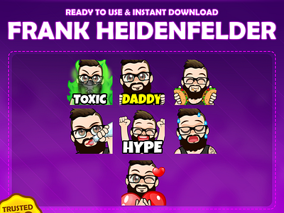 Custom emotes for twitch, youtube, discord and facebook chibi emotes commisssion emotes custom twitch emotes drinking emotes eating emotes fatigue emotes hype emotes love emotes toxic emotes twitch emotes