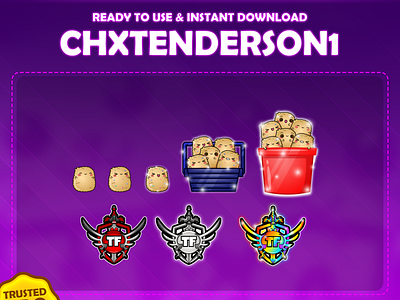 Custom emotes for twitch, youtube, discord and facebook badges for twitch cheer bit badges custom badges custom twitch badges food badges loyalty badges nugget badges nugget bit badges sub badges twitch badges