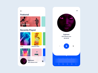 Radio UI for iOS