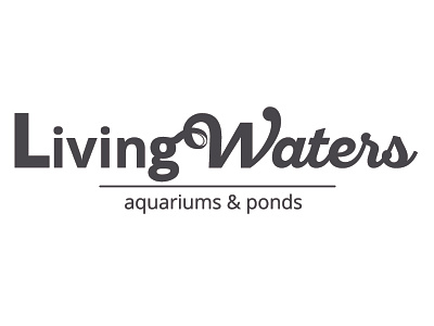 Living Waters living logo water