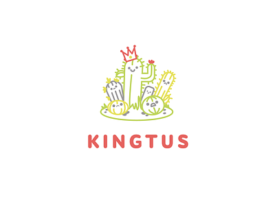 Long live the kingtus ! cactus challenge defi5jours5logos king logo