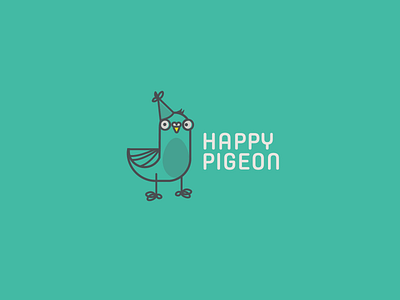 Happy pigeon