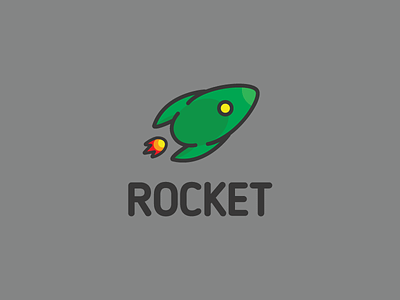 Daily Logo Challenge - Day #1 - Rocketship 50logos50days challenge dailylogochallenge day1 logo logotype rocket rocketship
