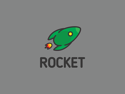 Daily Logo Challenge - Day #1 - Rocketship