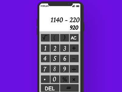 A simple calculator