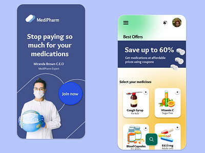 Pharmacy mobile app