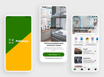 Pathway accommodation figma mobile app ui uidesign uiux