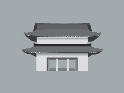 Asakusa Illustration asakusa flat design illustration japanese temple vector