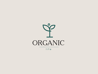 Healthy shop | Logo design ORGANIC branding design healthy illustration logo logo design logotype minimal organic shop vector