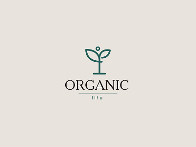 Healthy shop | Logo design ORGANIC