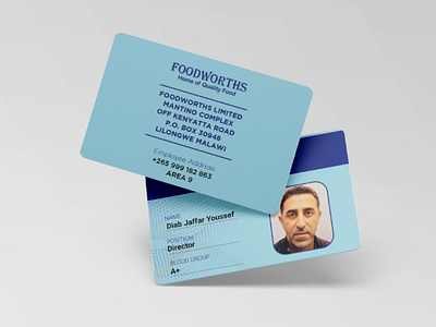 Foodworths ID Card