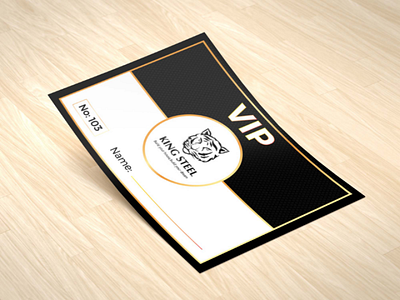 King Steel VIP Card