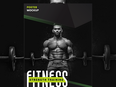 Fitness poster advertising banner branding brochure design flyer design flyers illustraion magazine mockup photoshop poster poster art psd sports template ui vector