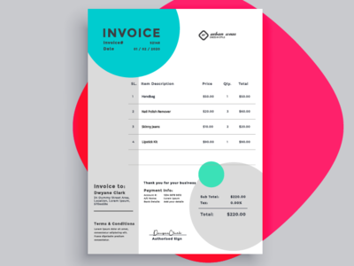 Invoice concept advertising brochure businesscard corporate design flat icon illustration invoice landing logo magazine minimal photoshop poster psd template typography ux vector web