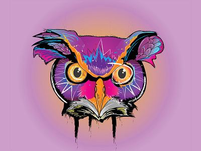 owl ilustration art artistic design ilustrator owl illustration