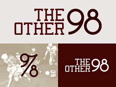 The Other 98 branding college logo sports texas texas am typography vector
