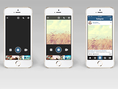 Concept for Instagram Gallery