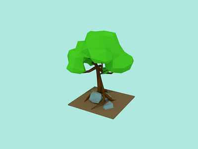 Tree 3d blender tree