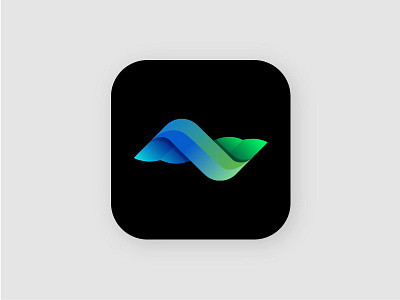 Abstract bird abstract bird colorful logo wave wings