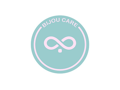 BIJOU CARE cosmetic design graphic infinity logo online shop