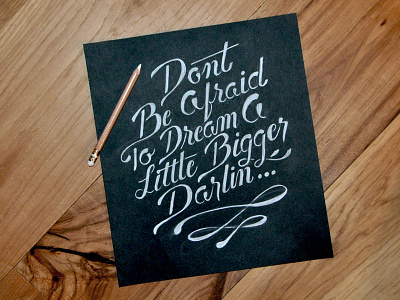 Inception | hand lettering