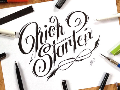 Goodtype Kickstarter #1 | hand lettering brand branding feature goodtype hand lettering kickstarter lettering logo type typography