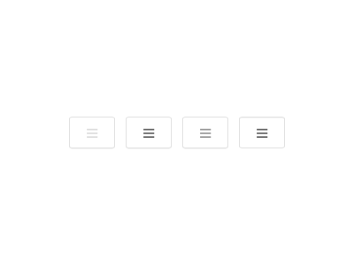 Subtle buttons