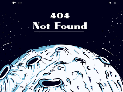 finished my 404 page #DailyUI_008 dailyui dailyuichallenge design ui ux