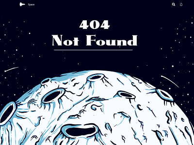 finished my 404 page #DailyUI_008