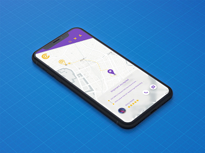 location Tracker UI Design for #Daily_Ui_020