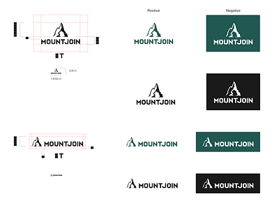 Mountjoin logo green illustration illustrator inspiration logo mountain mountain logo styleguide