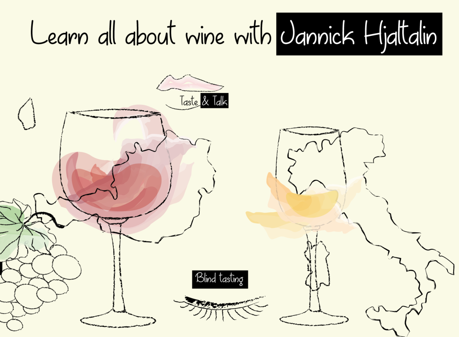 Wine tasting right part by GLVisual on Dribbble