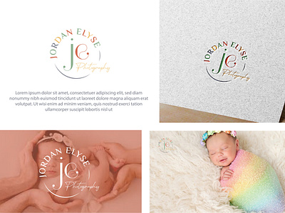Newborn Photography Logo business card and stationary concept logo letter logo design logo logodesign newborn photography logo photography logo
