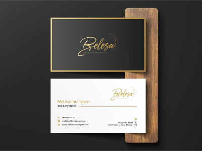 Luxurious Business Card Design