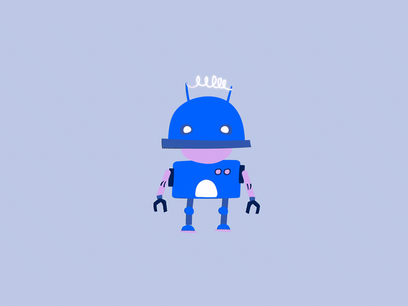 Robot dance animation