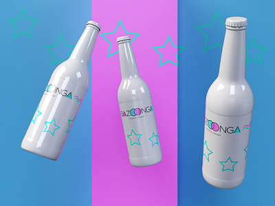 Bazunga 3 3d art brand identity branding broadcast design creative design product design