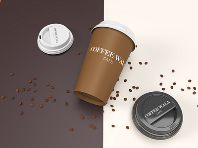 Coffee 3 branding cinema4d creative design design logo motion design motion graphic product design