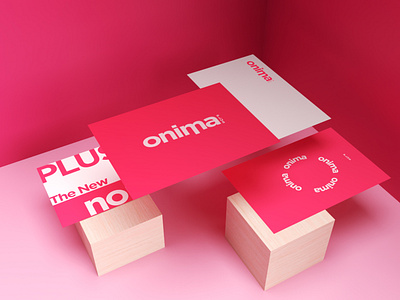 Onima Branding 3d 3d art brand identity branding agency branding and identity branding design creative design illustration art illustrations logo mockup mockup design motion design