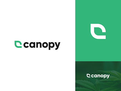 Canopy Logo brand c c logo cannabis cannabis logo canopy dispensary leaf logo logo marijuana marijuana logo