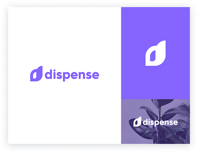 Dispense Logo cannabis branding cannabis logo dispensary management dispensary software dispense marijuana brand marijuana logo weed logo