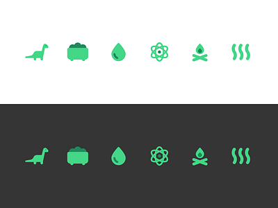 Carbon Fuel Type Icons carbon carbon icons carbon impact carbon impact icons carbon intensity coal icon fire icon fuel type icons fuel types geothermal icon hydro icon icons nuclear icon oil icon